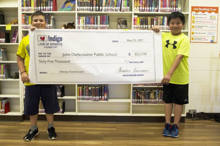 Love of Reading boosts Diefenbaker