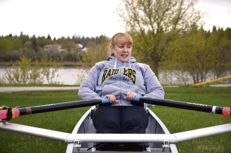 Rowing on the river