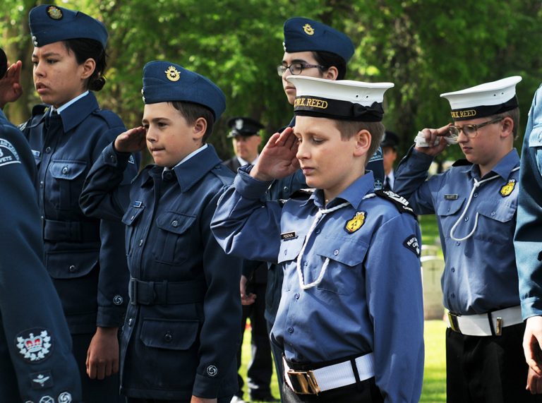 Cadets honour soldiers on Decoration Day