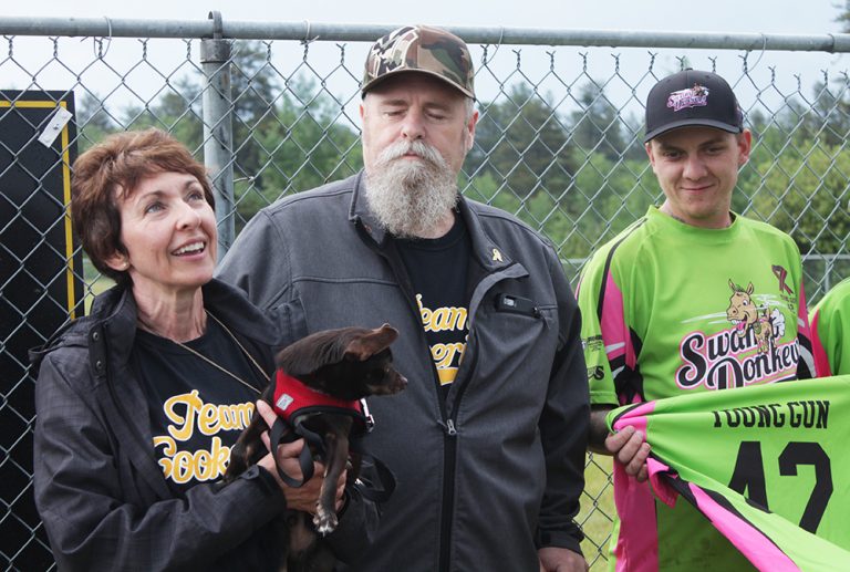 ‘He’s always with us’: Zach Cook leaves his mark on softball diamond