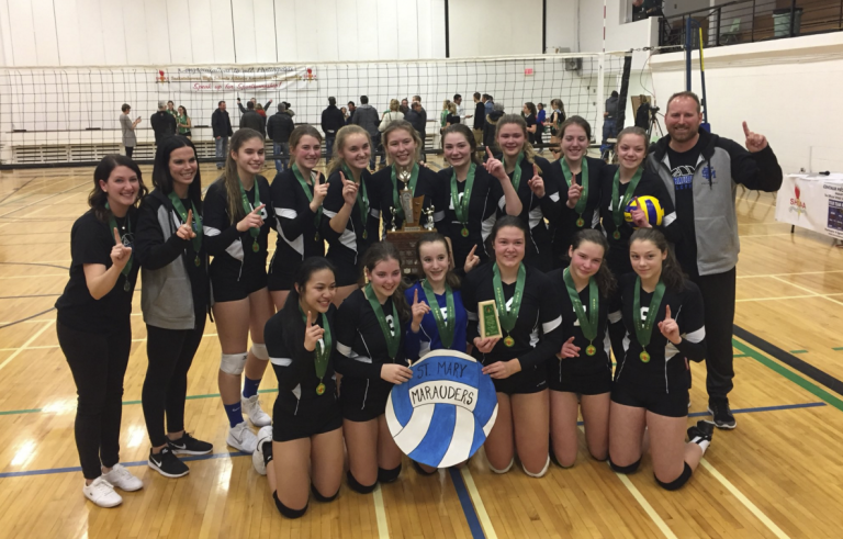 Comeback complete: Marauders earn volleyball title