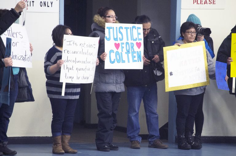 Clear call for appeal and review at Colten Boushie rally
