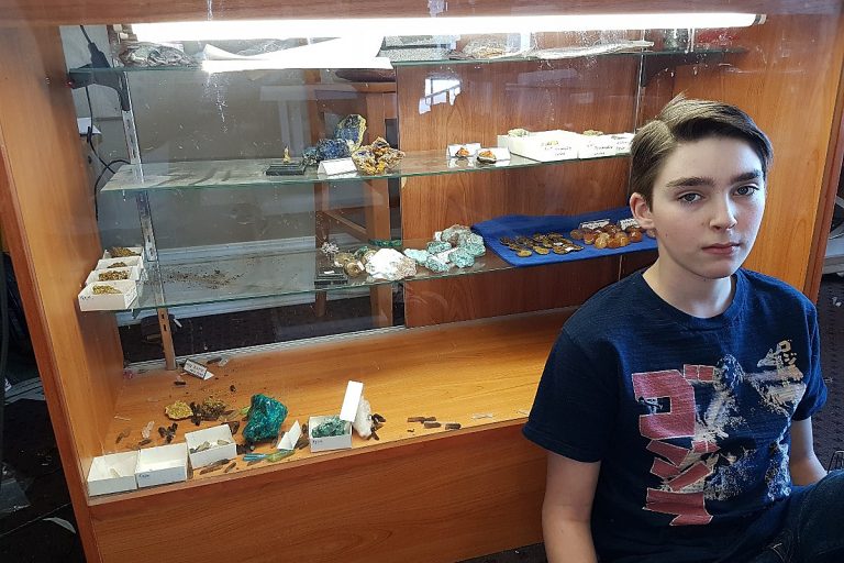 13-year-old rock and gem museum curator blown away by outpouring of support