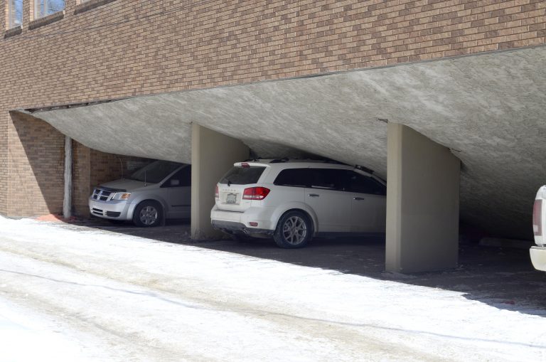 No one injured in roof collapse