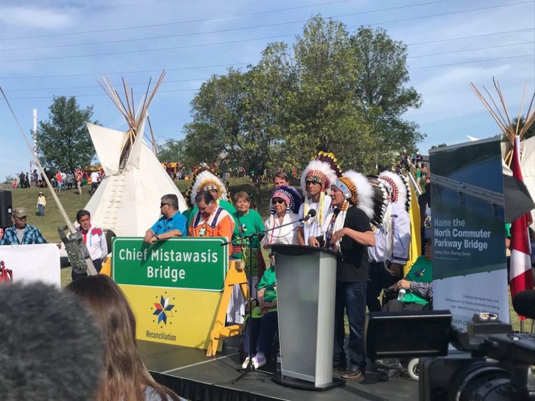 Saskatoon to name bridge after Chief Mistawasis