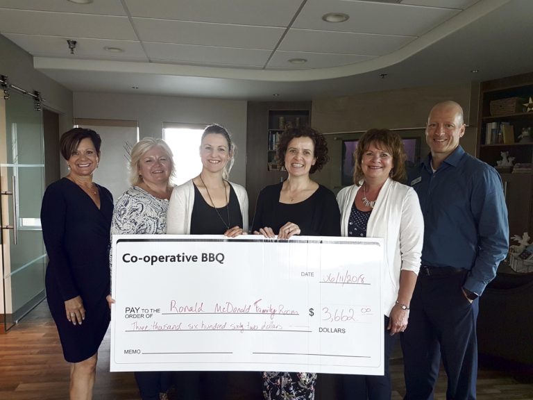 Co-op gives to Ronald McDonald Family Room