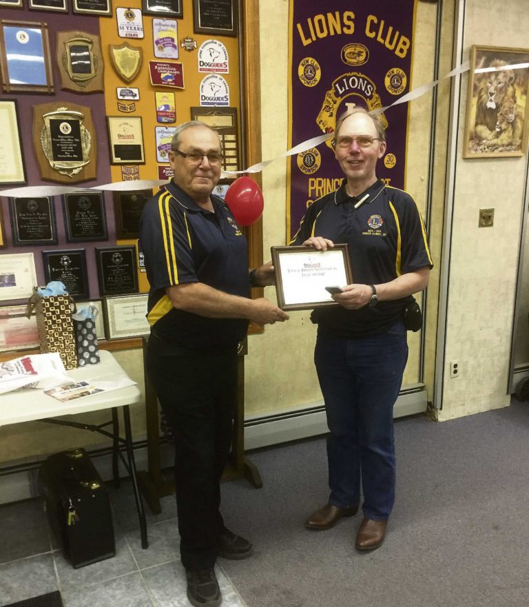 Prince Albert Lions take time to thank their volunteers