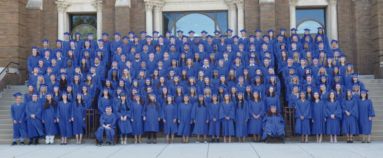 St. Mary graduates lit the way for each other