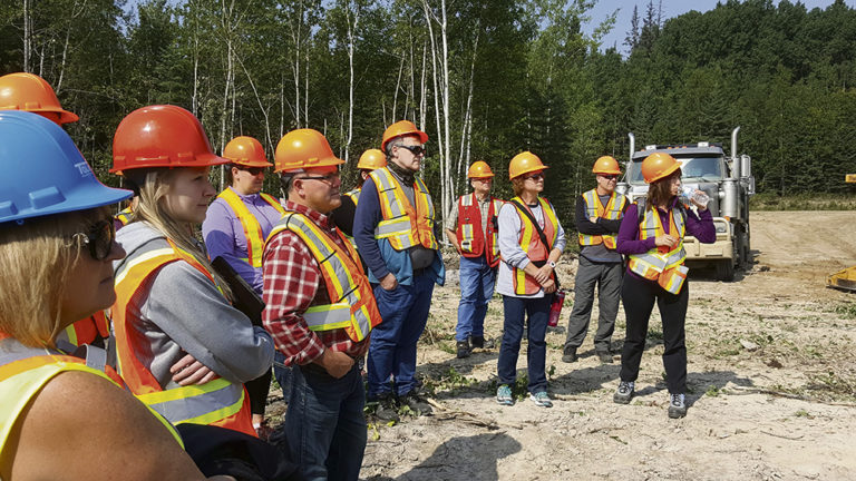 Teachers exchange classroom for forest