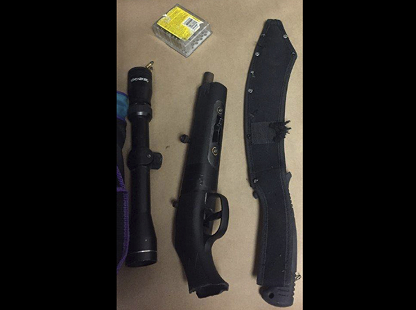 Two arrested after vehicle stop reveals illegal firearm