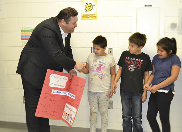 Elementary students and staff thankful for Feeding our Futures program
