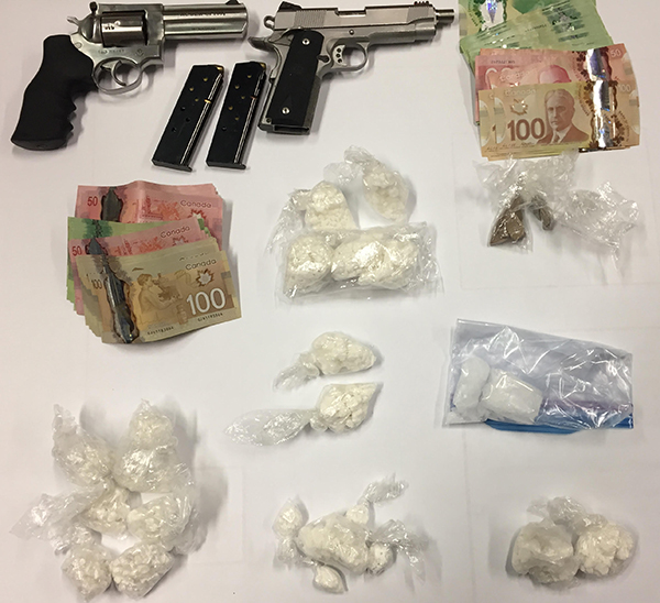 10 arrested after drug trafficking and firearms bust