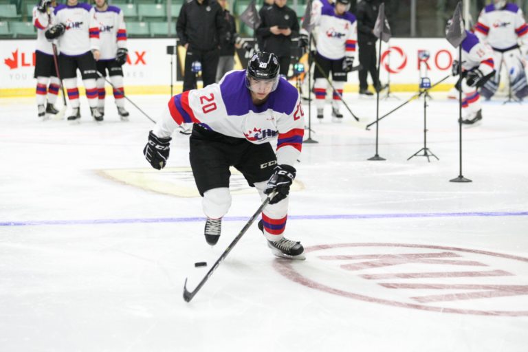 Two-point night for Leason at CHL Top Prospects Game