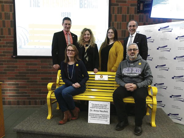 Sask. Polytech hopes Friendship Bench Initiative sparks discussion about mental health