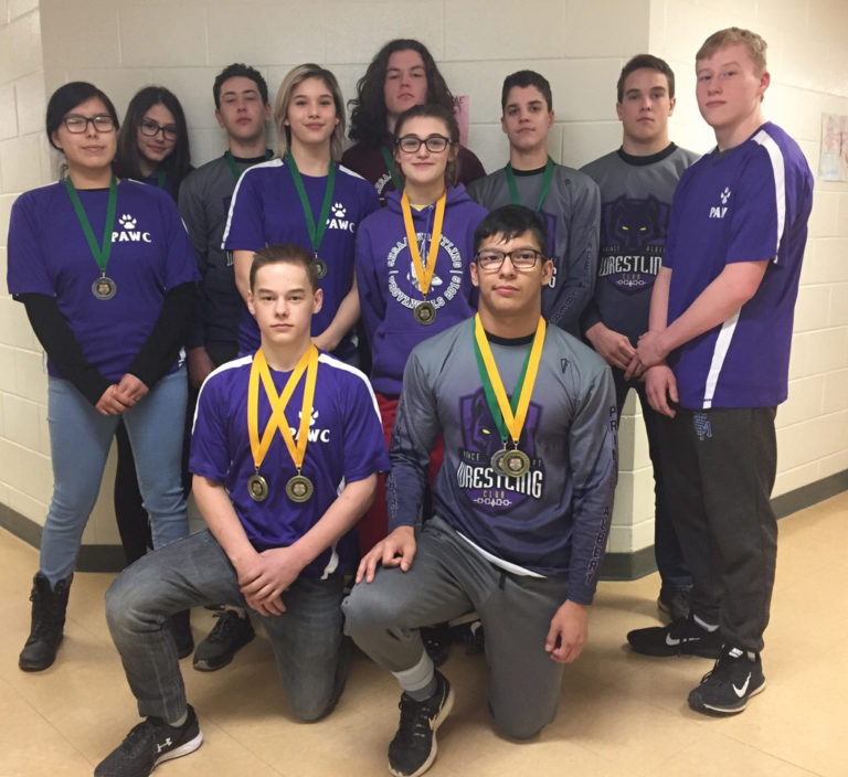 Prince Albert Wrestling Club finishes fourth at junior provincials