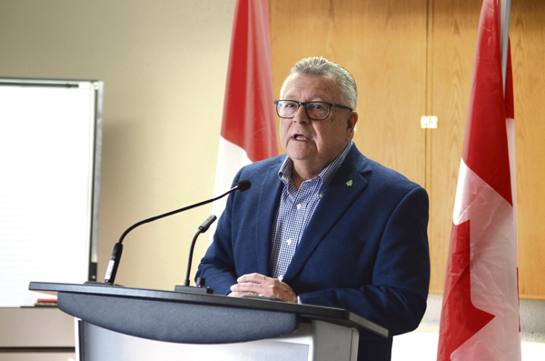 City to benefit from federal support of provincial projects, mayor says