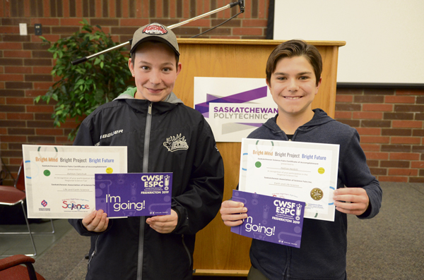 Science fair winners off to nationals in New Brunswick
