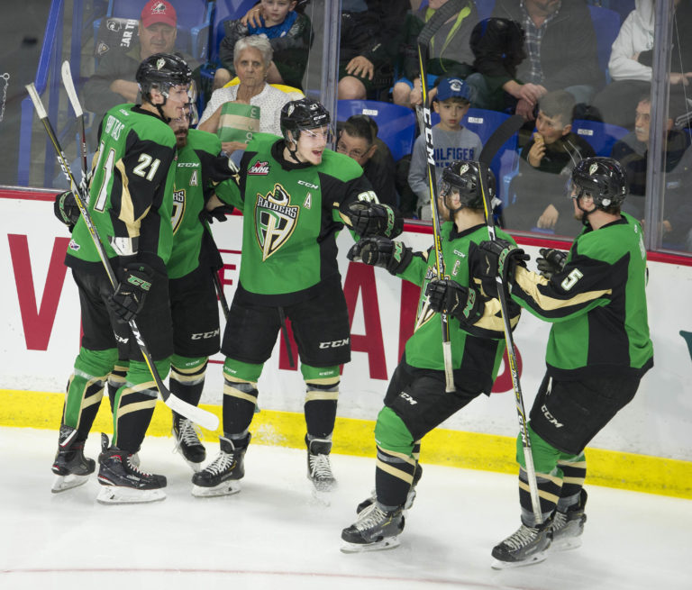 Incredible first period propels Raiders to Game 3 win