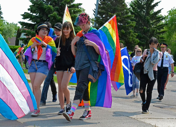 Rainbows fill Prince Albert as Pride Week begins
