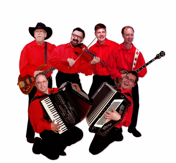 Accordianists for Western Senators to kick off grandstand music at P.A. Ex