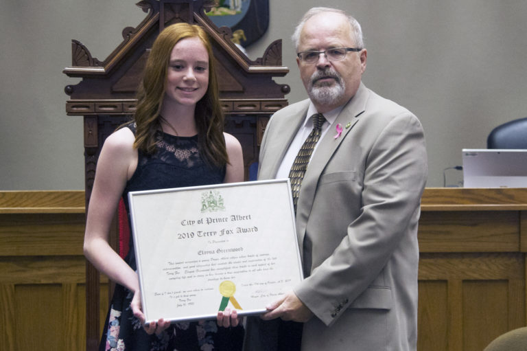 2019 Terry Fox Award winner humbled by recognition