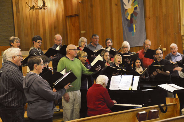 Lifting spirits with music: Concert Choir holding first performance of season this weekend