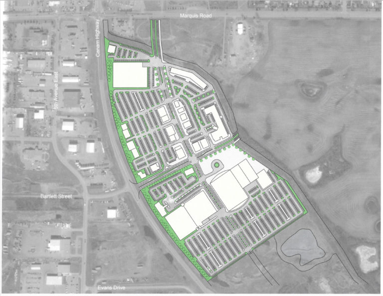 Signature Development Corporation releases tentative site plan for 80-acre development in city’s southeast corner