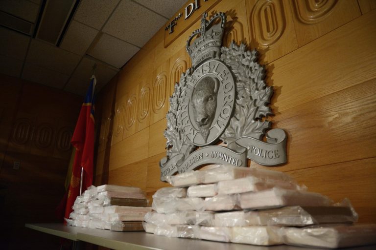 Craik RCMP seize 50 kg of cocaine