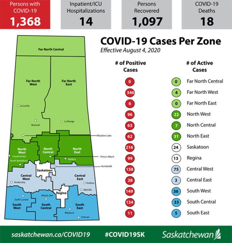 Province introduces new updated COVID-19 map