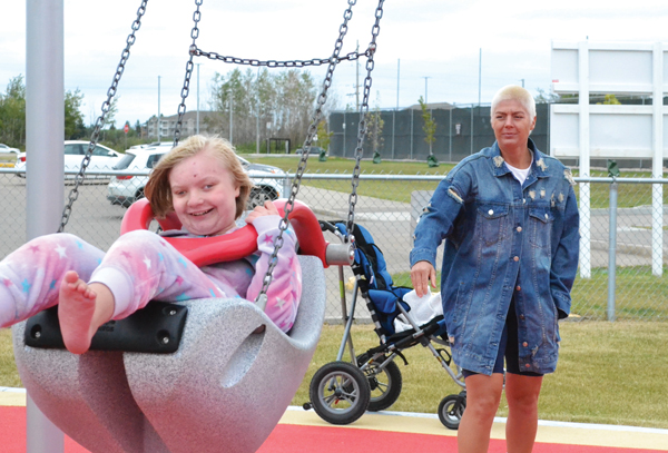 Accessible playground reopens after expansion, making it the largest in Canada