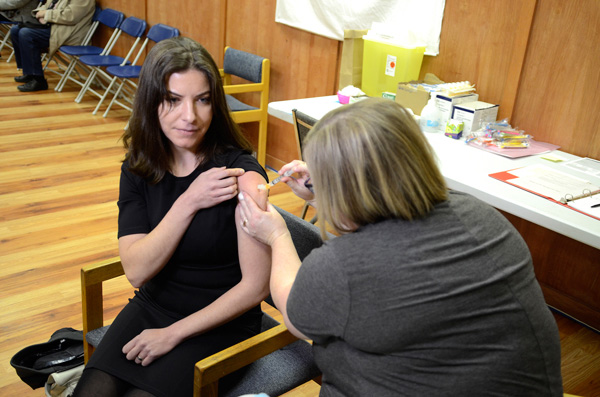 Provincial government recommending people get their flu shots