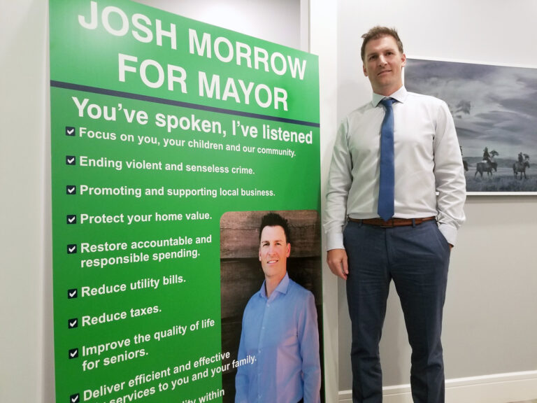 In his own words — mayoral candidate Josh Morrow