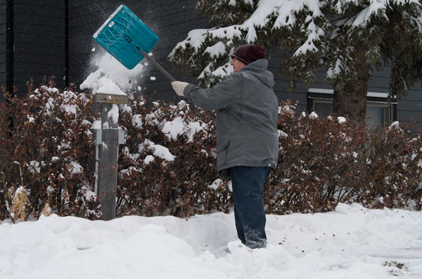 Weather conditions will hinder Daily Herald delivery