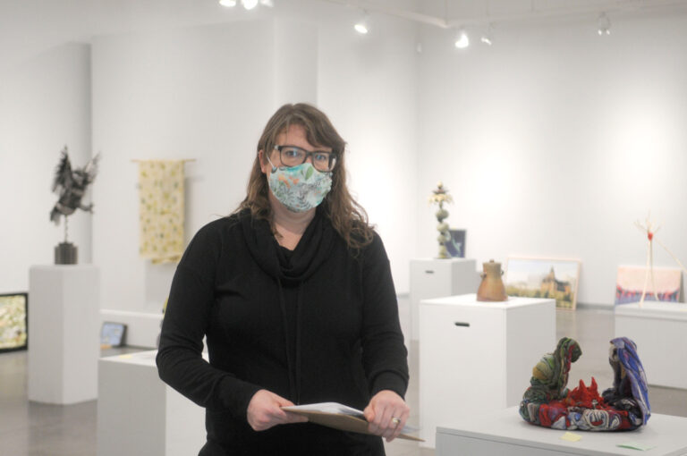 Annual Mann Art Gallery winter festival show attracts nearly 100 artists