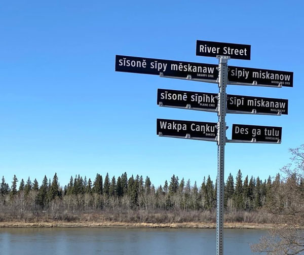 New River Street signs honour city’s Indigenous history