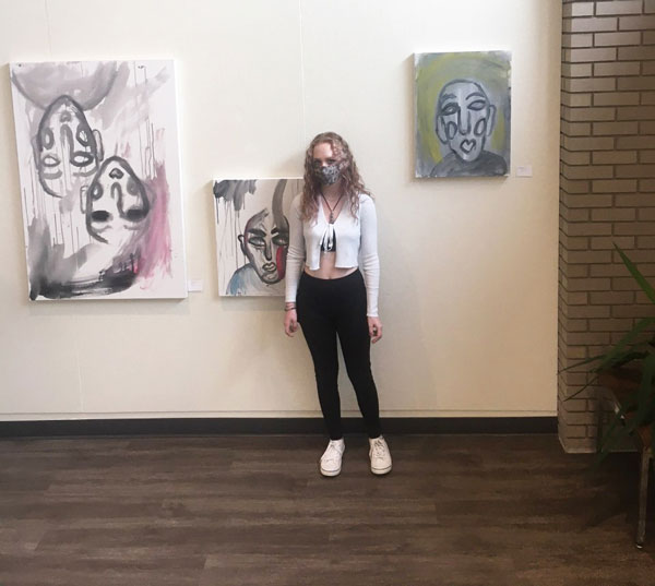 New exhibit at Grace Campbell Gallery features work of 15-year-old Carlton student