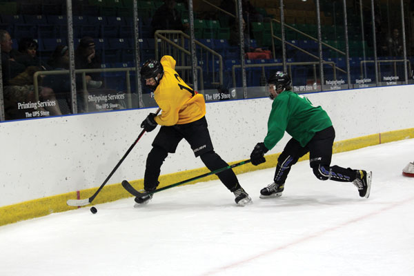 Mintos return to the ice at fall camp