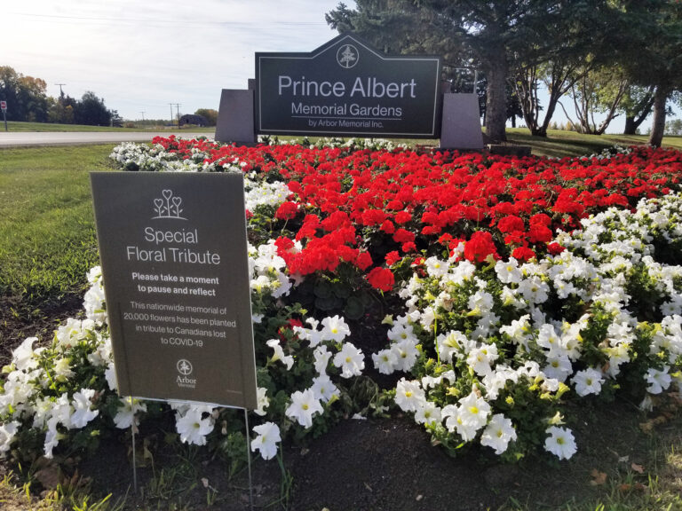 Arbor Memorial unveils floral tribute to local residents who died of COVID-19