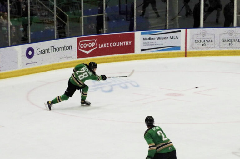 Raiders give up four goals in first, fall 4-1 to Warriors