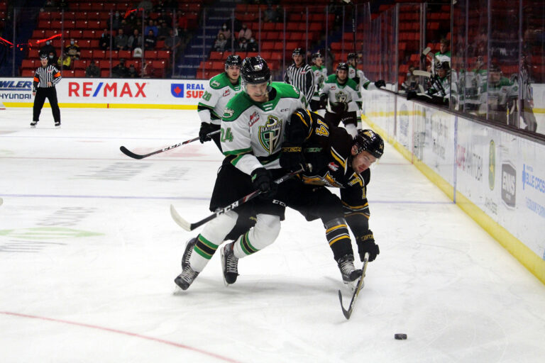 Guhle scores twice and Chaika earns first WHL win as Raiders snap 3-game losing streak