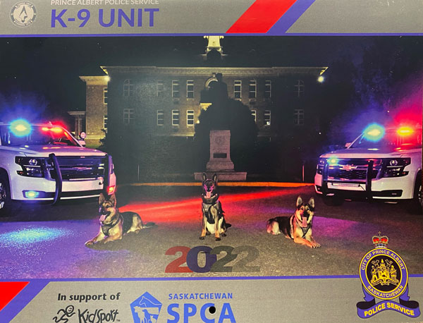 PA Police  launch 2022 canine calendar