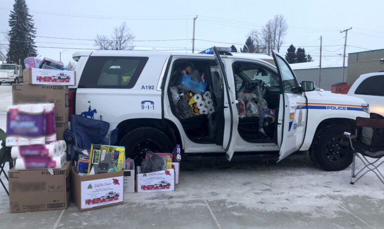 Tisdale, Carrot River RCMP help boost Christmas spirit