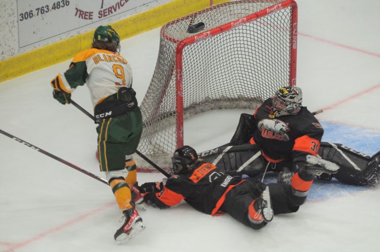 Mintos outpower shorthanded Maulers with strong 5-0 shutout win