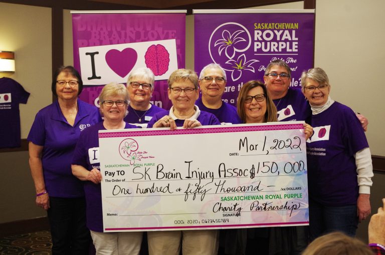 Royal Purple kick off BrainLove month with major donation