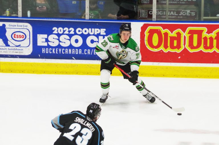 Finley records hat trick, Raiders drop third straight with 6-2 loss to ICE