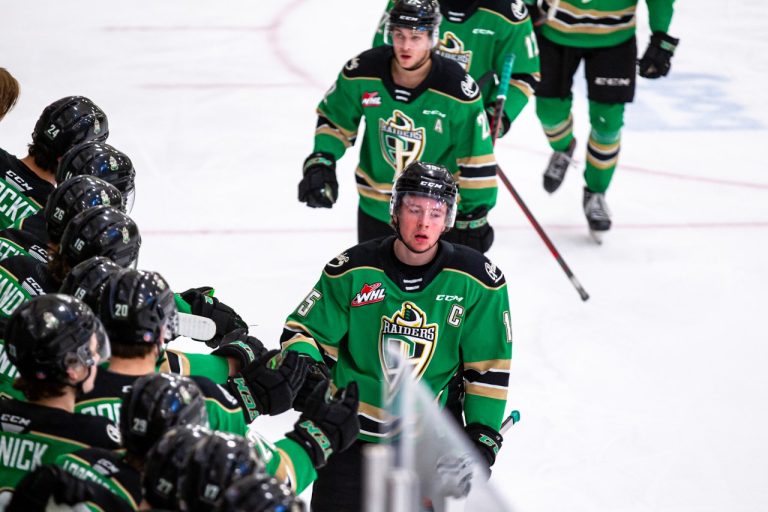 Raiders see their season come to an end after 8-2 game five loss in Winnipeg