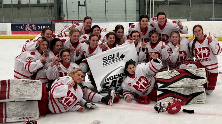 Hounds capture SFU18AAAHL Championship with double overtime win against Rebels