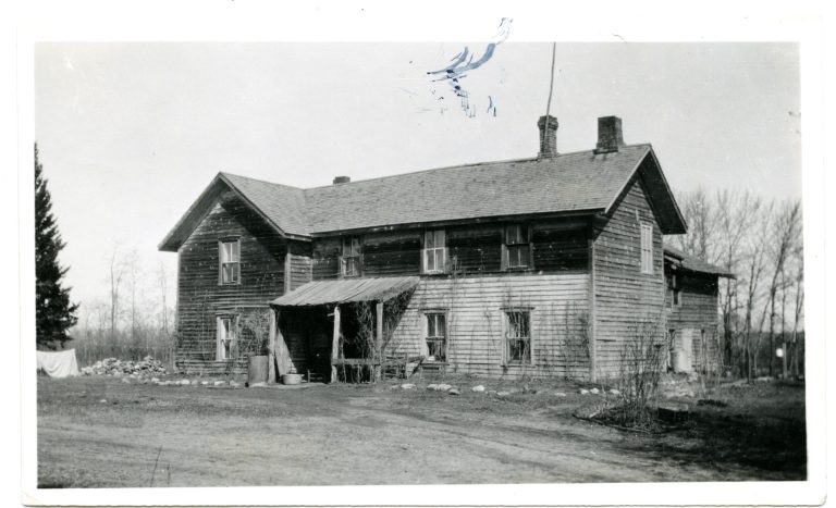 Early homes of importance which were demolished