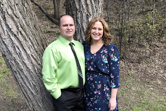 Laura and Clint Rissling selected for Catholic Education Service Award
