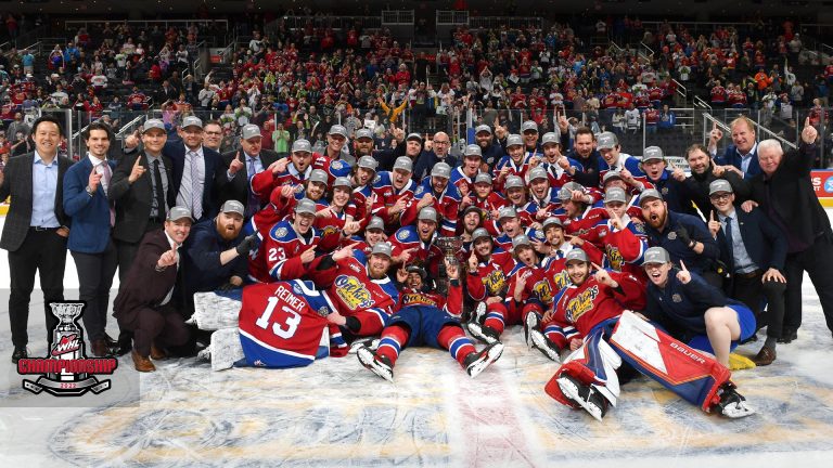 Oil Kings blank Thunderbirds 2-0 in game six to win WHL Championship; Guhle named Playoffs MVP